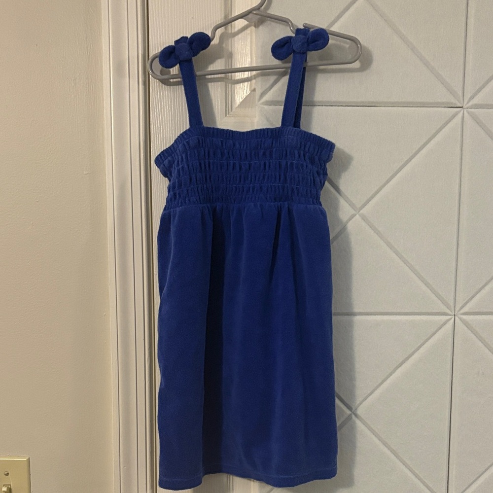 Cat & Jack Vibrant Blue Casual Kids Dress